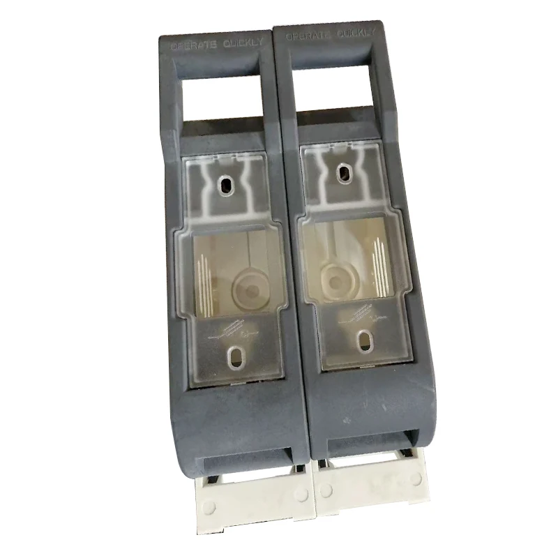 

2P вырезанный держатель предохранителя для ножевого предохранителя NH00 NT00 NT00C NT00-160, разъединитель низкого напряжения, пластиковое основание предохранителя CE