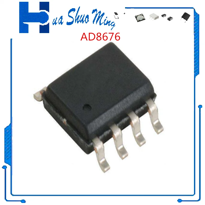 5PCS/LOT AD8676 AD8676A AD8676ARZ AD8676AR SOP8