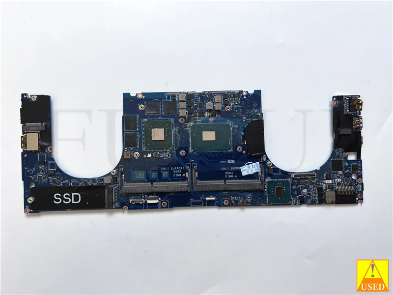 

USED Laptop Motherboard LA-C361P FOR Dell 5510 0WVDX2 I7-6820HQ M1000 2G Fully Tested and Works 100% Perfectly