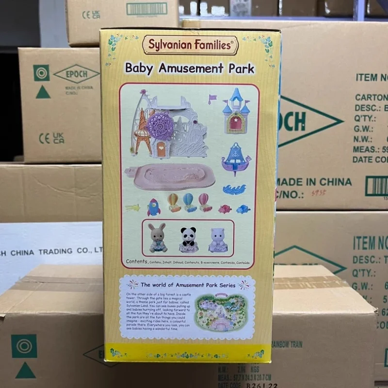 Sylvanian Families Calico Critters Girl Kids Toys Miniature Furniture Anime Figures Doll Toys For Children Baby Amusement Park