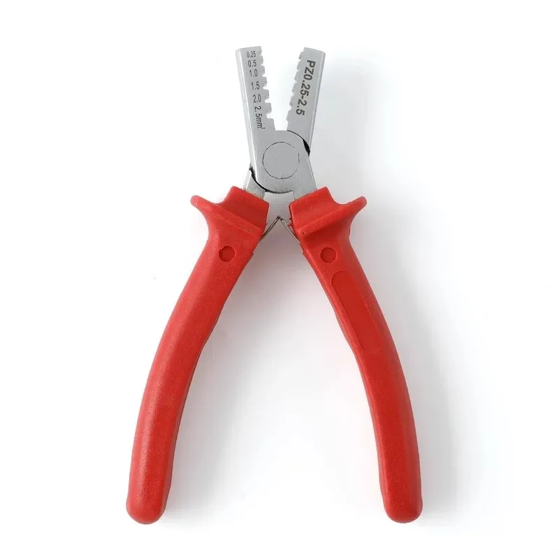 PZ 0.25-2.5mm2 1.5-6mm2 Terminal Ferrule Crimping Tool Bootlace Ferrule Crimper Plier Cable Cord Wire End Sleeves