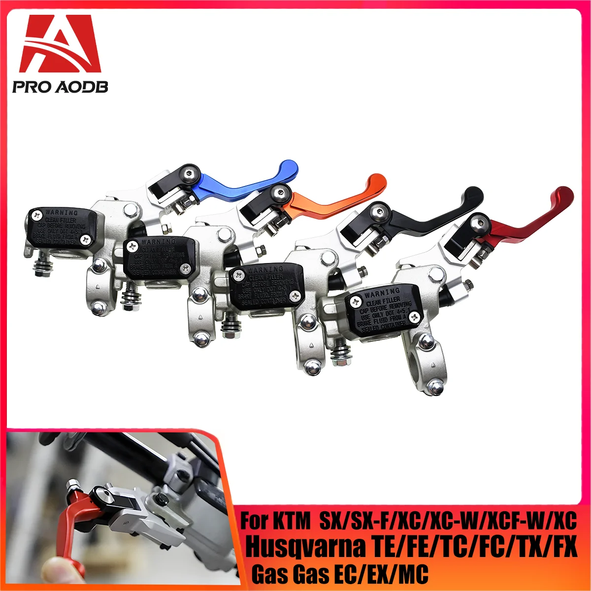 22mm 7/8'' Motorcycle Right Brake Master Cylinder Clutch Pump Brake Lever For KTM EXC EXC-F SX SXF XC XC-F For Husqvarna Gas Gas