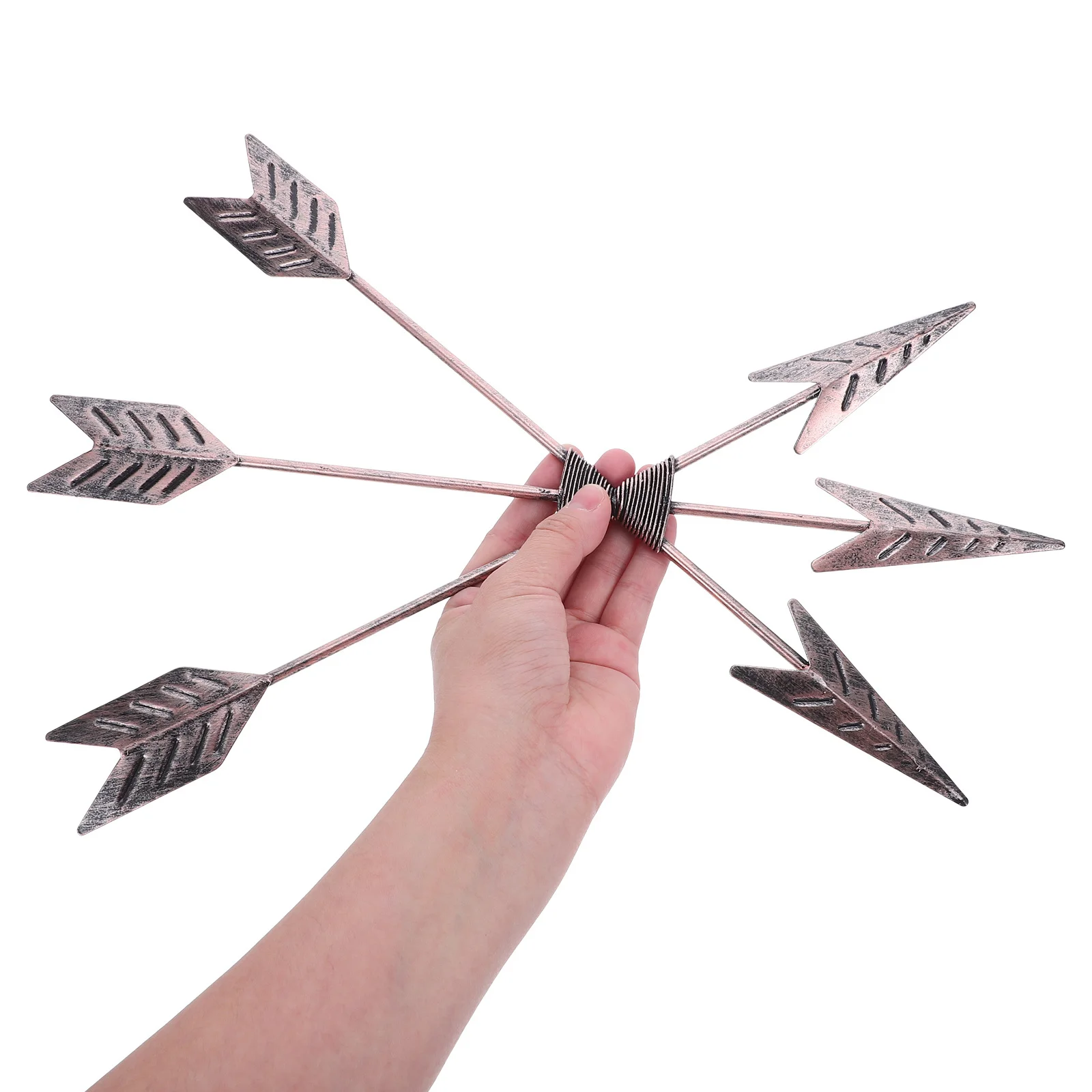 

Rustic Wall Decor Handmade Farmhouse Style Metal Arrow Hanging for Living Room Bedroom Wall Art Iron Ornaments