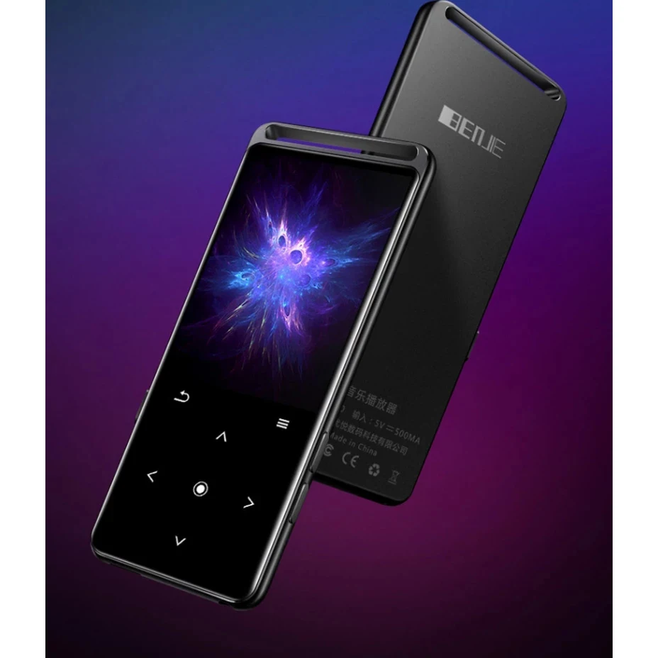 Mr. Mp 3 4 reproductor Mp4 y Mp3, lector de grabación de música con Bluetooth 5,0, auriculares de pantalla, vídeo, Radio FM, Hi-fi, Audio portátil