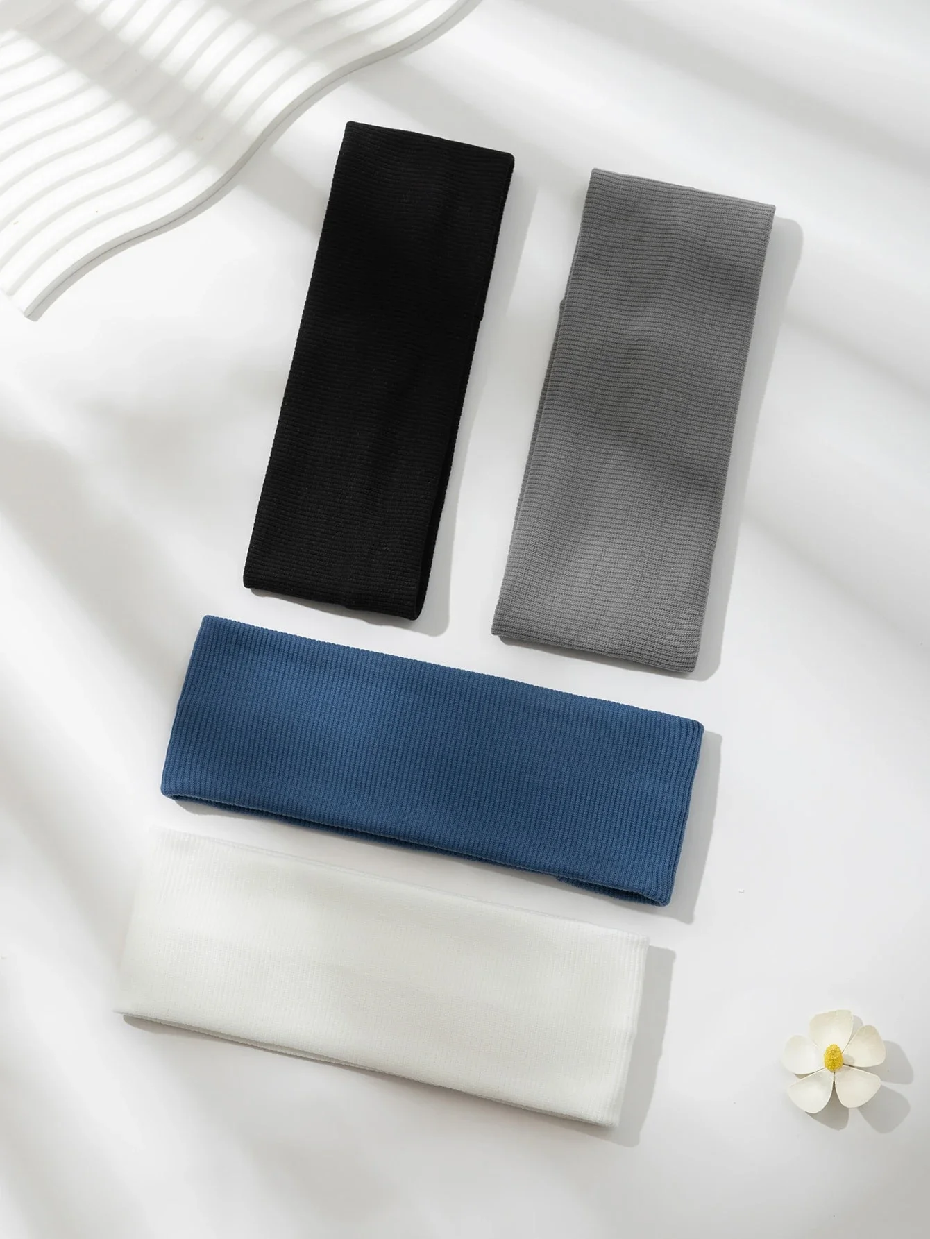 

Однотонные спортивные повязки на голову для женщин, повязки для волос на каждый день, тюрбаны, повязки от пота