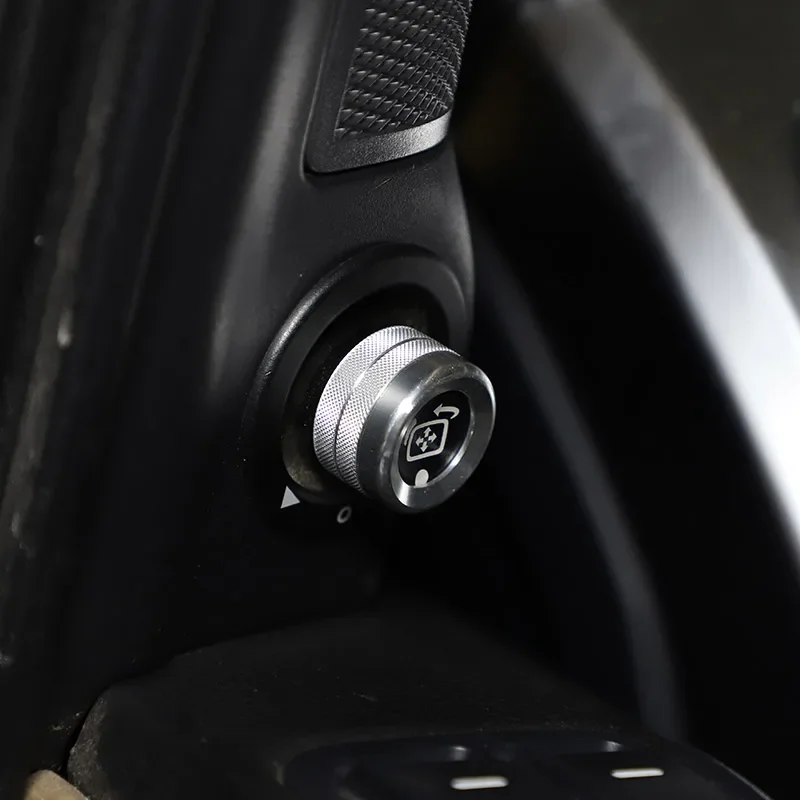 

Gao Ruying For Land Rover Discovery 3 LR3 04-09 Car Rearview Mirror Adjustment Knob Button Cover Decorative Ring Car Accessories