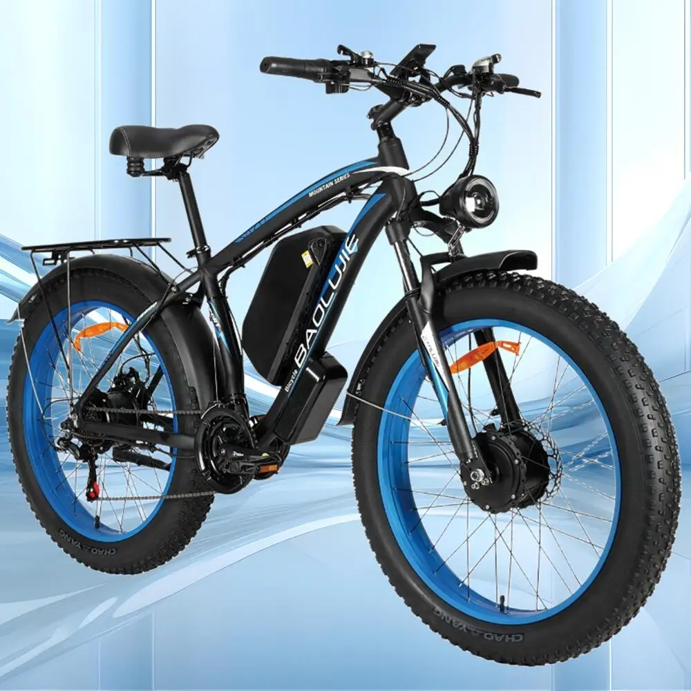 

40Miles Long-Range Cruiser Electric Motorcycles Bike for Adults, 1500W+1500W Motor, 23AH/32AH Removable Battery Electric EBike