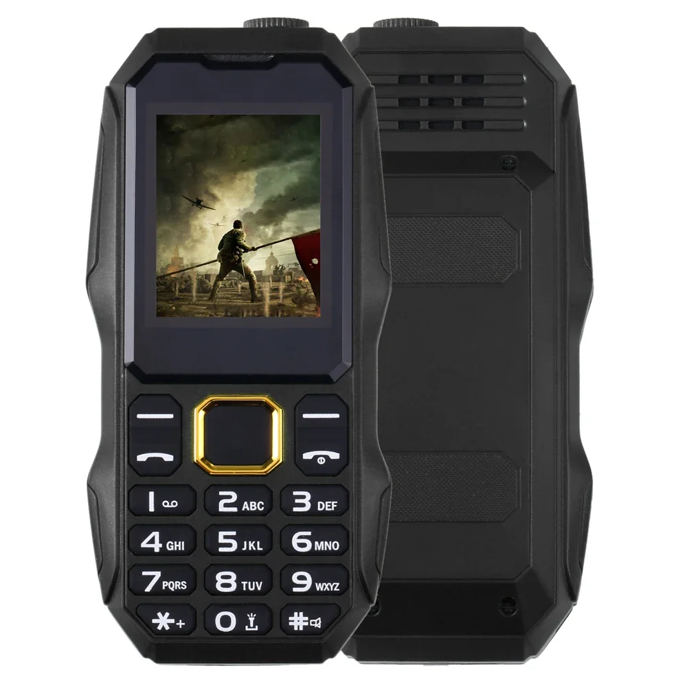 Push Button Rugged Mobile Phone 1.8