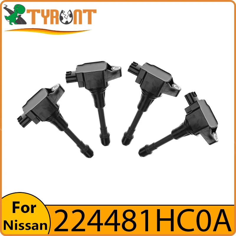 

TYRNT Ignition Coil 22448-1HC0A For Nissan March Micra Versa Note 1.6L 2011- 2016 2017 Juke Qashqai J10 X-Trail For INFINITI Q50