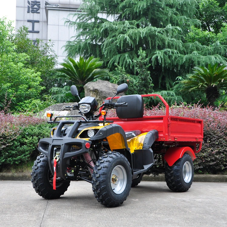 Hot Selling Electric Starting 4-Stroke GY6 150CC/200cc Air Cooled Farm Version Veicle 7500rpm 4 Wheeler 150CC Atv