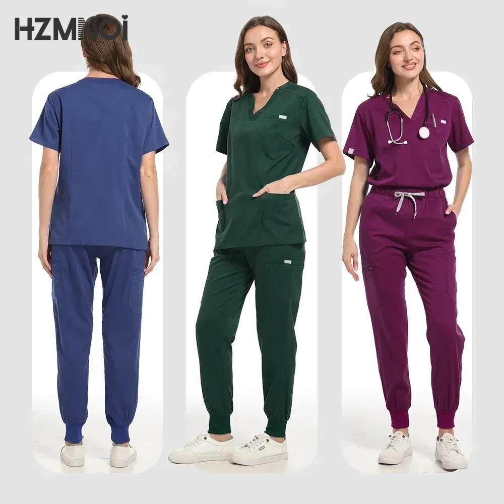 Wholesale Operating Room Medical Uniform Scrubs Hospital Working Scrubs Set Medical Supplies Nurse Dental Surgery Suit Workwear