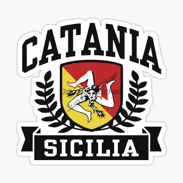 

Italian Sicily Car Stickers PVC Body Bumper Rear Window Waterproof Car Accessories Vinyl Self-adhesive Decals