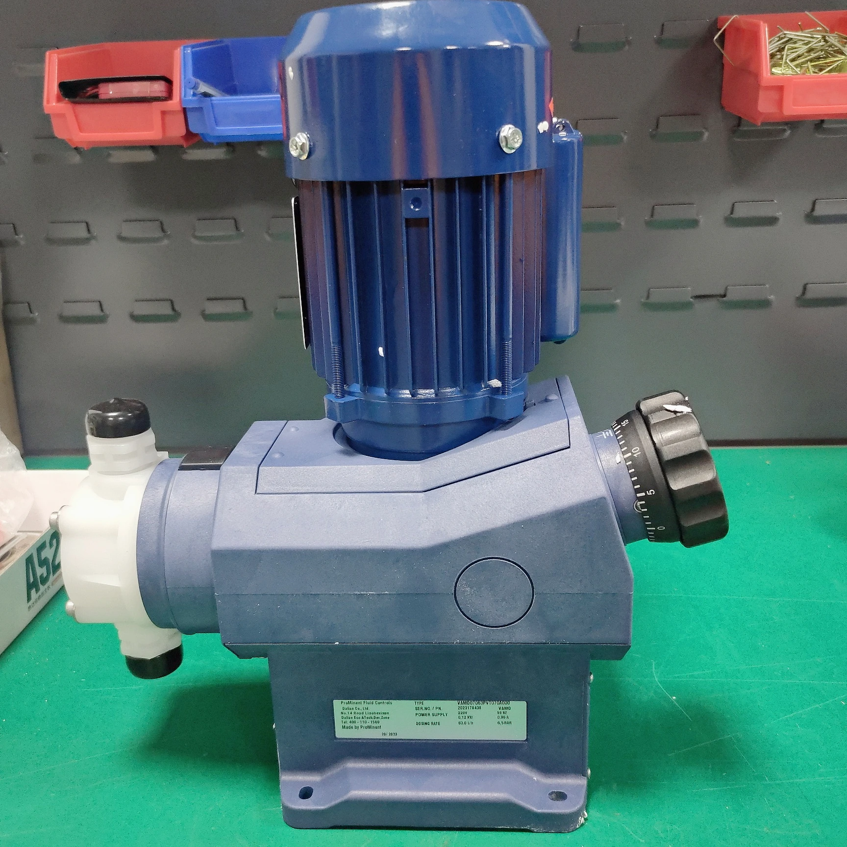 مضخة جرعات الحجاب الحاجز الكهربائية من سلسلة Prominent مضخات قياس نظام معالجة المياه