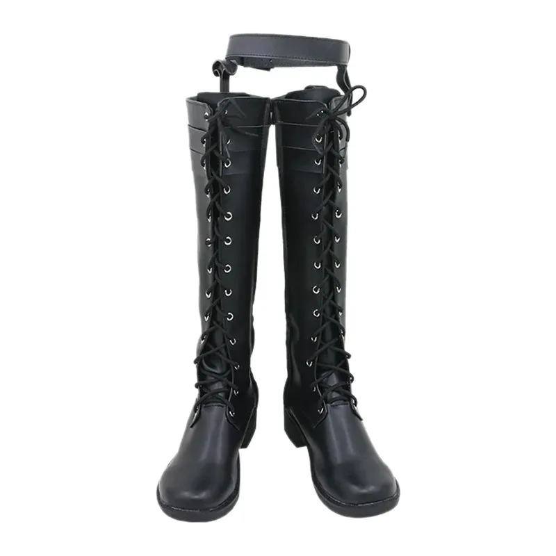 

vivi 2025 Game Genshin Impact Lyney Cosplay Shoes Boots Fontaine Twin Role Play Uniform Halloween Carnival Party Outfit Prop For