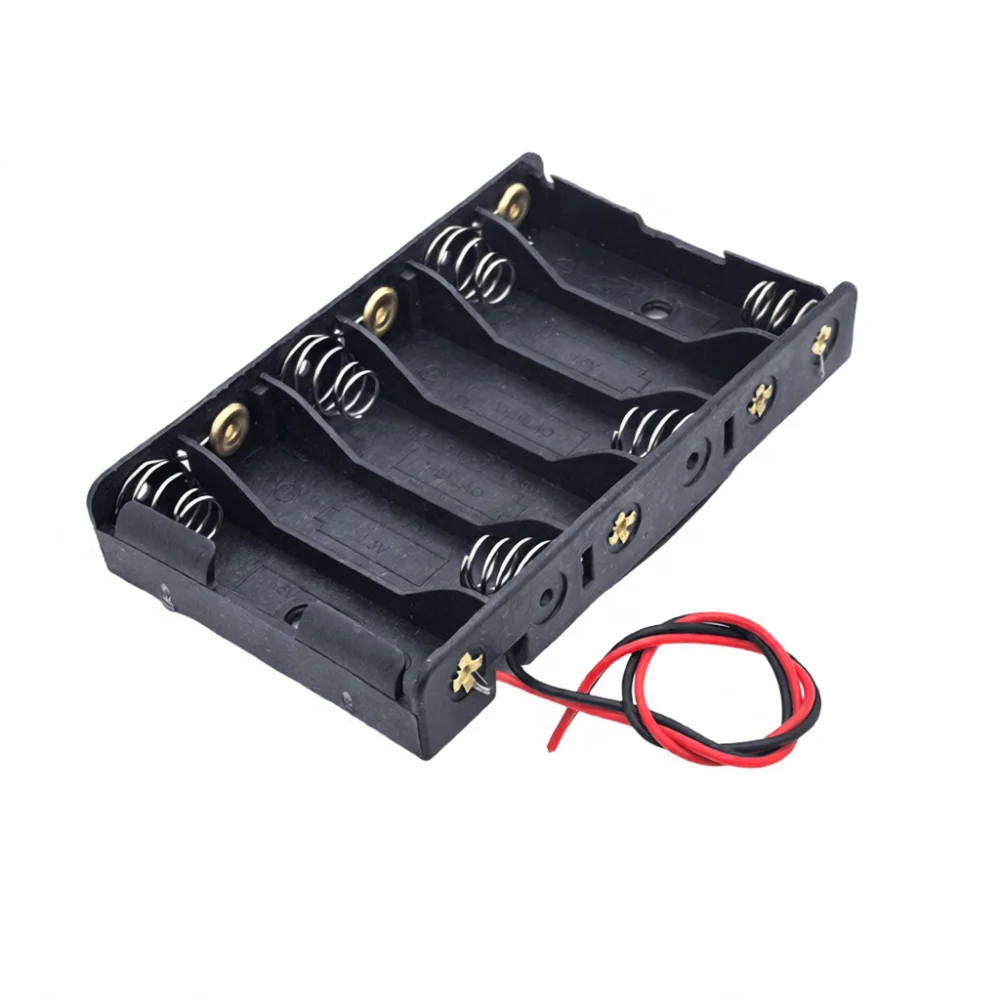 AA Battery Holder Case With Co - огляд і ціна Diy Electronics Holder
