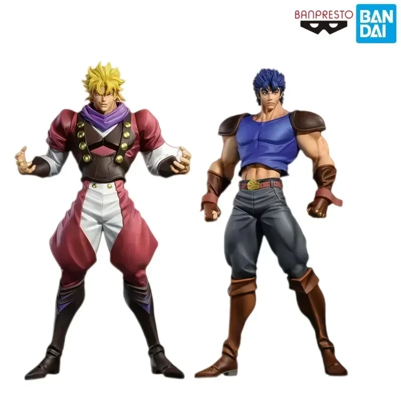 100% Original Bandai Banpresto JoJo Jonathan Dio Statische Anime PVC Sammlerfigur Desktop-Dekoration Hobby-Ornament Sammlung