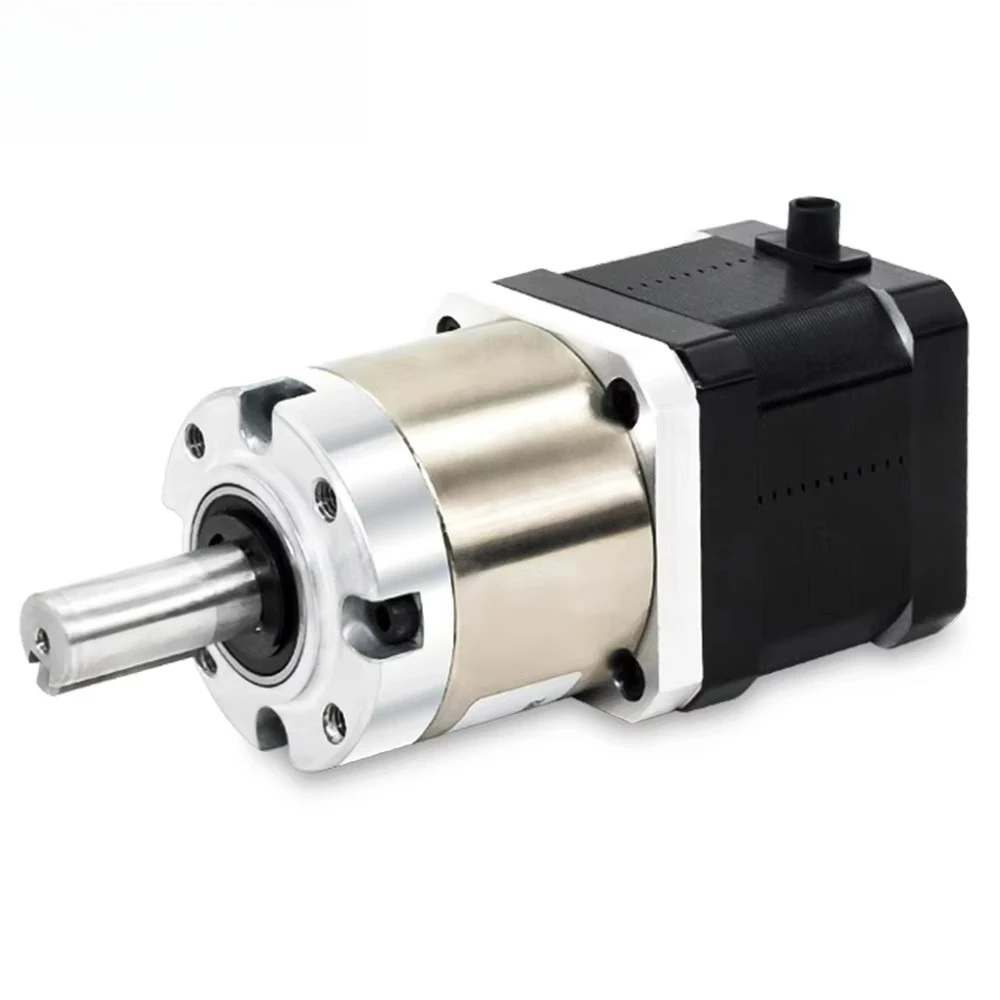 Nema17 Planetary Gearbox Solar Tracker Stepper Motor with Reducer Ratio 3.7-369 Current 1.33/1. 5A Maintaining Torque 270/380mNm