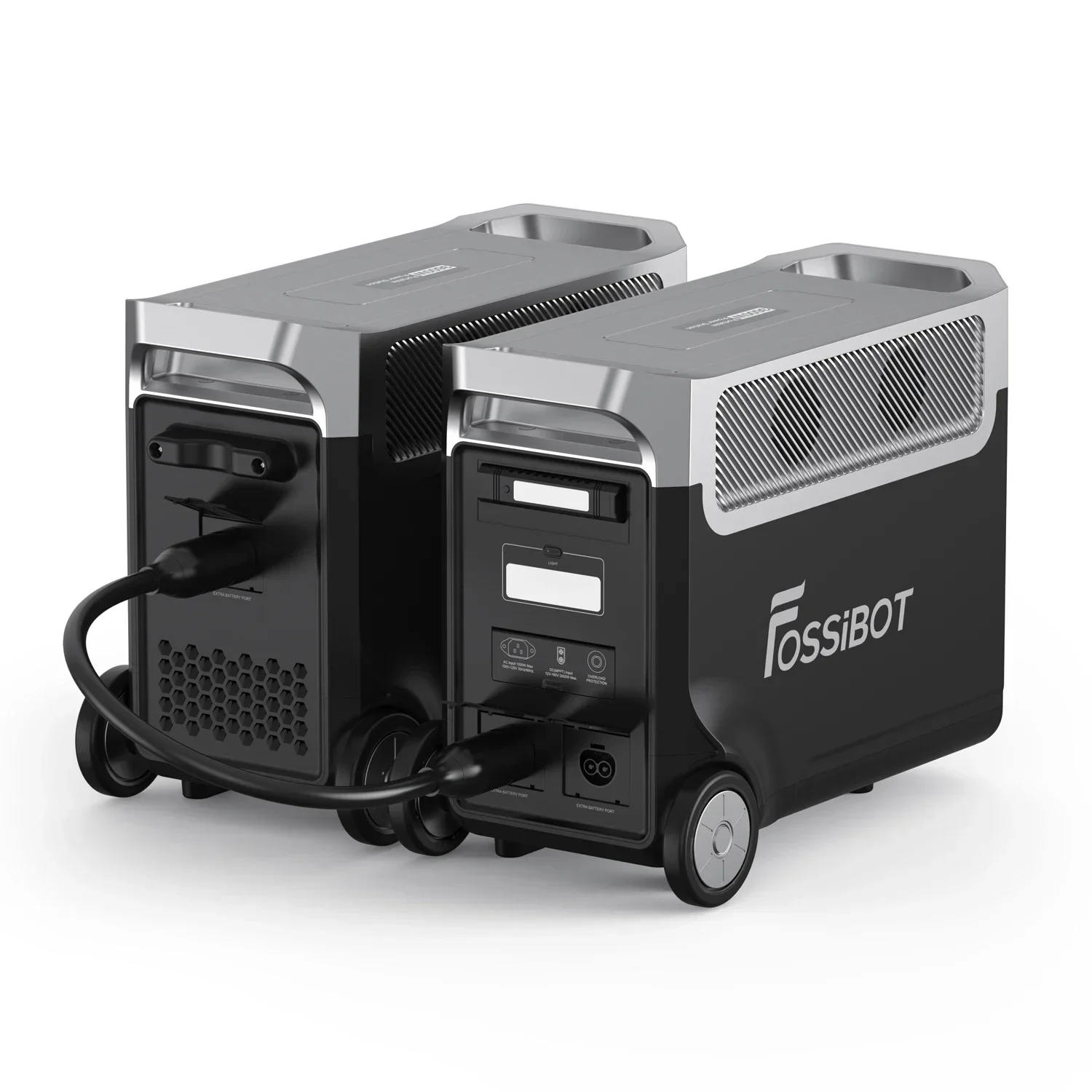 Fossibot F3600 pro Portable Power Station - Power Bank & Power Station Ringkas untuk Penggunaan di Luar Ruangan