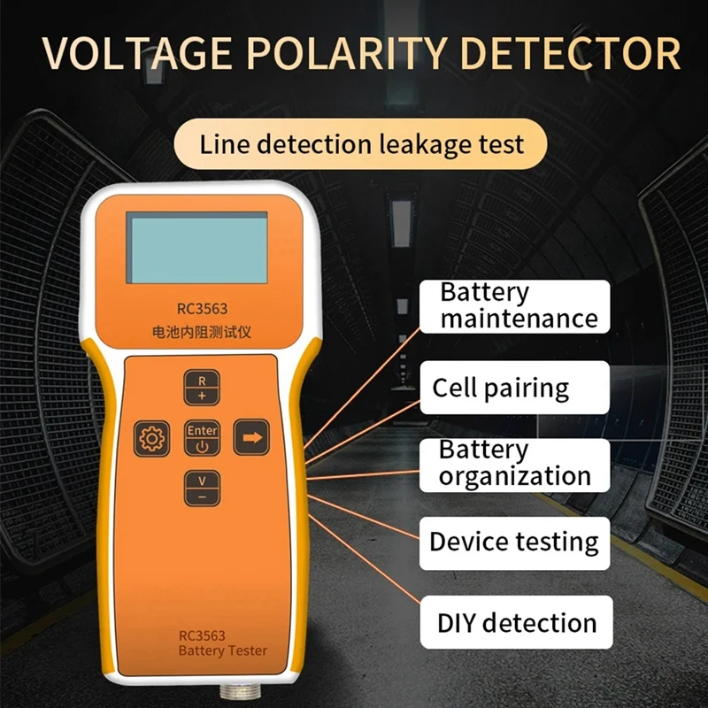 RC3563 Battery Internal Resistance Meter 18650 High Precision Voltage Lithium Battery Internal Resistance Meter,C Easy To Use