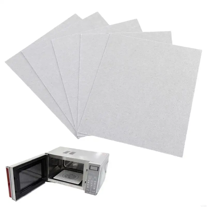 U0DE 5 Stück Glimmerplatten, Mikrowellenherd, Ersatzteil, 120 x 150 mm, universell für Midea