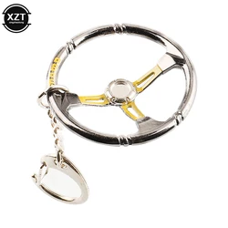 Popular Jewelry Fashion Keychain keyRing Bearing Style Auto Car Wheel Wholesale Steering Part