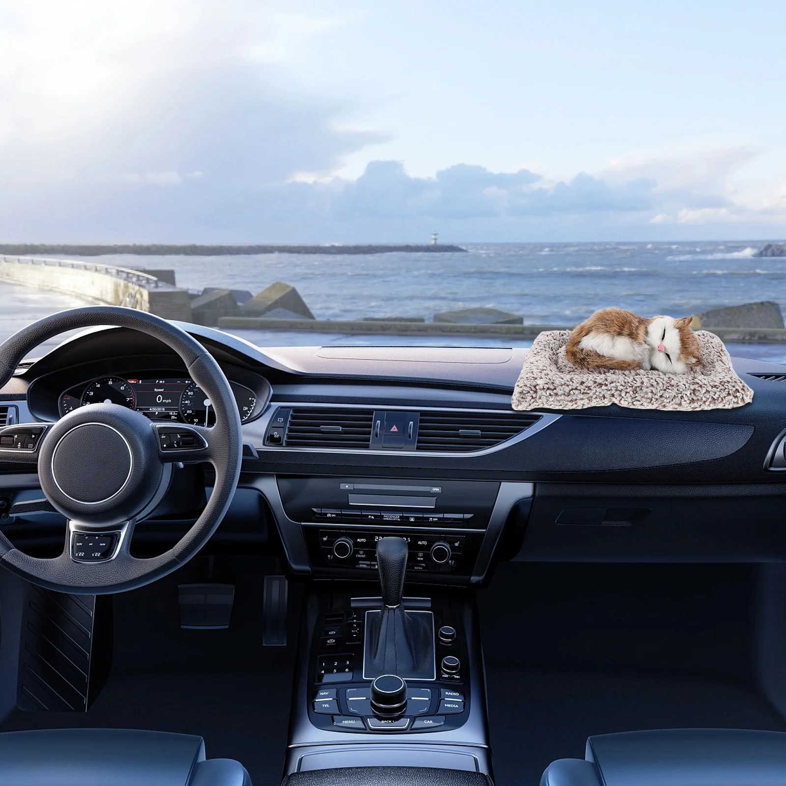 

Cat Bamboo Charcoal Car Purifying Bag Activated Odor Absorber Dashboard Animal Decor Air Freshener Odor Removal Charcoal Bags