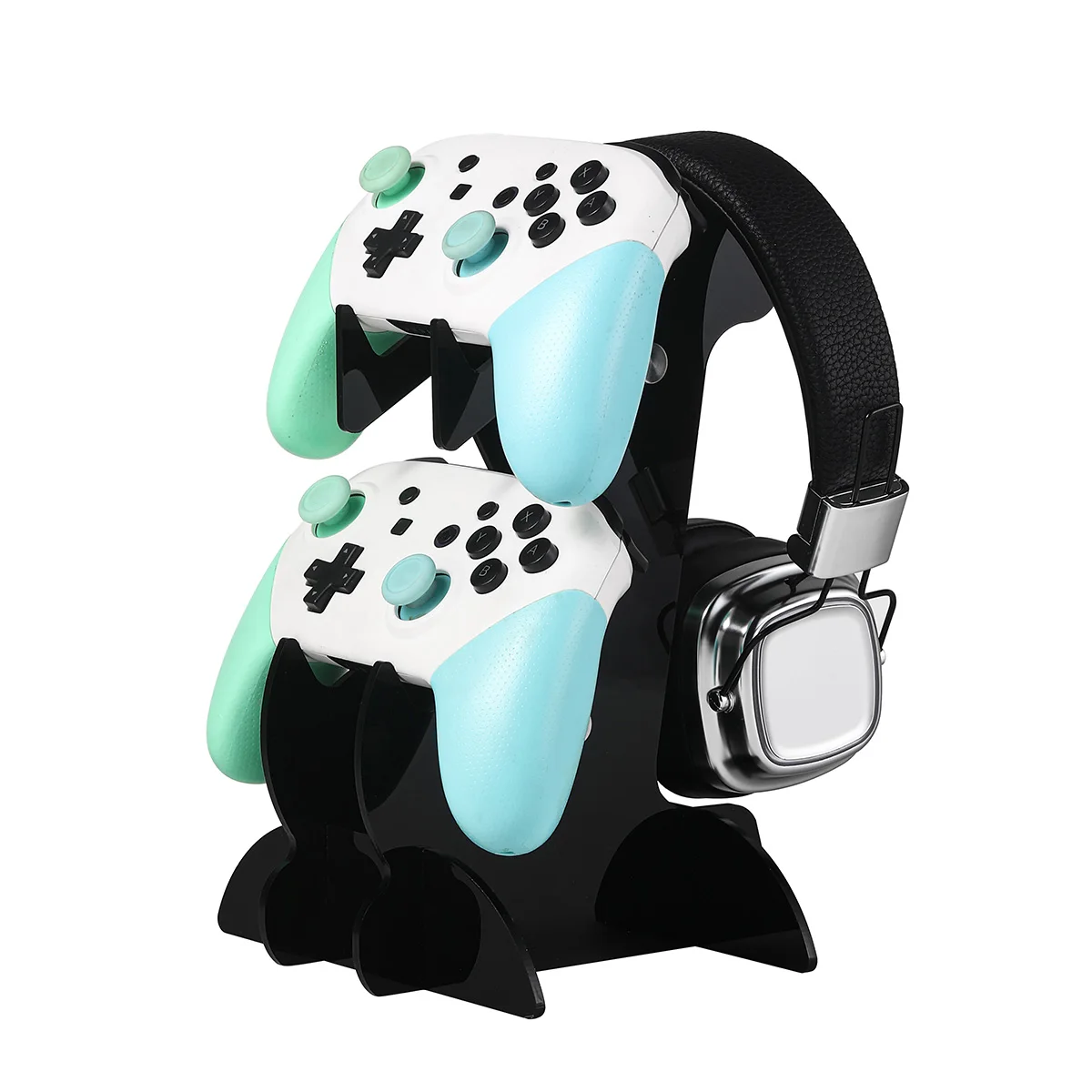 Suitable for PS5/PS4/Switch Universal Handle/Headphone Double-Layer Stand