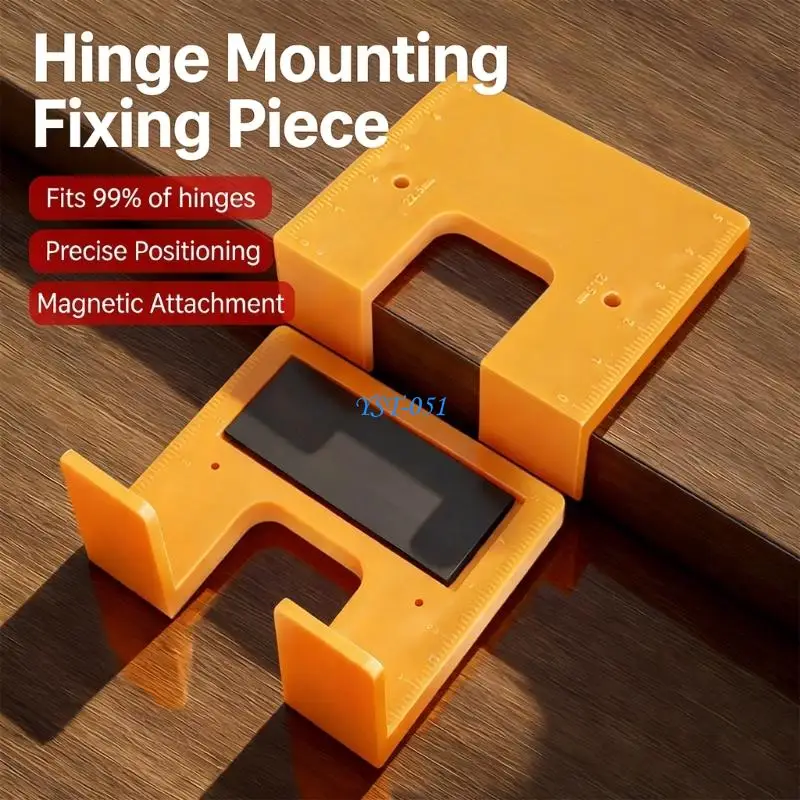E15A Professional Woodworking Hinges Positioning Tool For Perfect Cabinet Installation