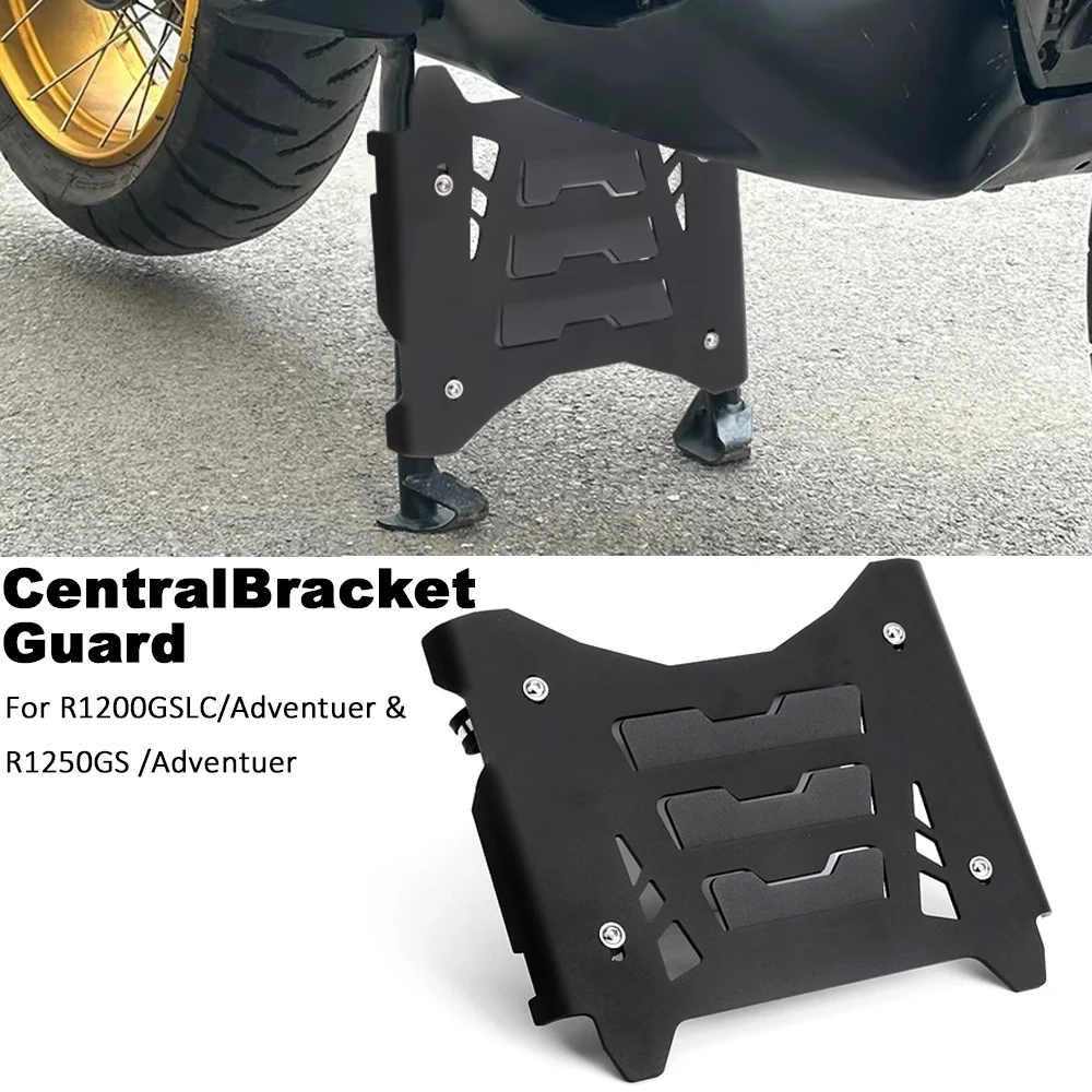 Acessórios da motocicleta guarda motor extensão centro suporte placa de proteção para bmw r 1250 1200 gs r1250gs r1200gs lc adventuer