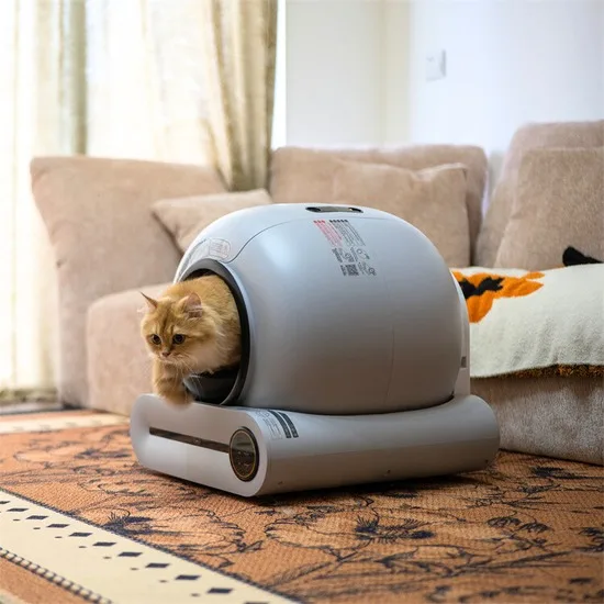 

Rylon Factory Wholesale Automatic Smart Cat Litter Box Self Cleaning Litter Box For Cats