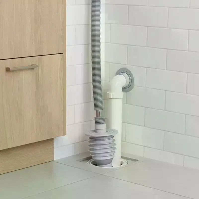Silicone Bathroom Sewer Seal Ring Kitchen Sink Sewer Pipe Plug Washing Machine Anti-odor Leakage Floor Drain Seal Connector Plu