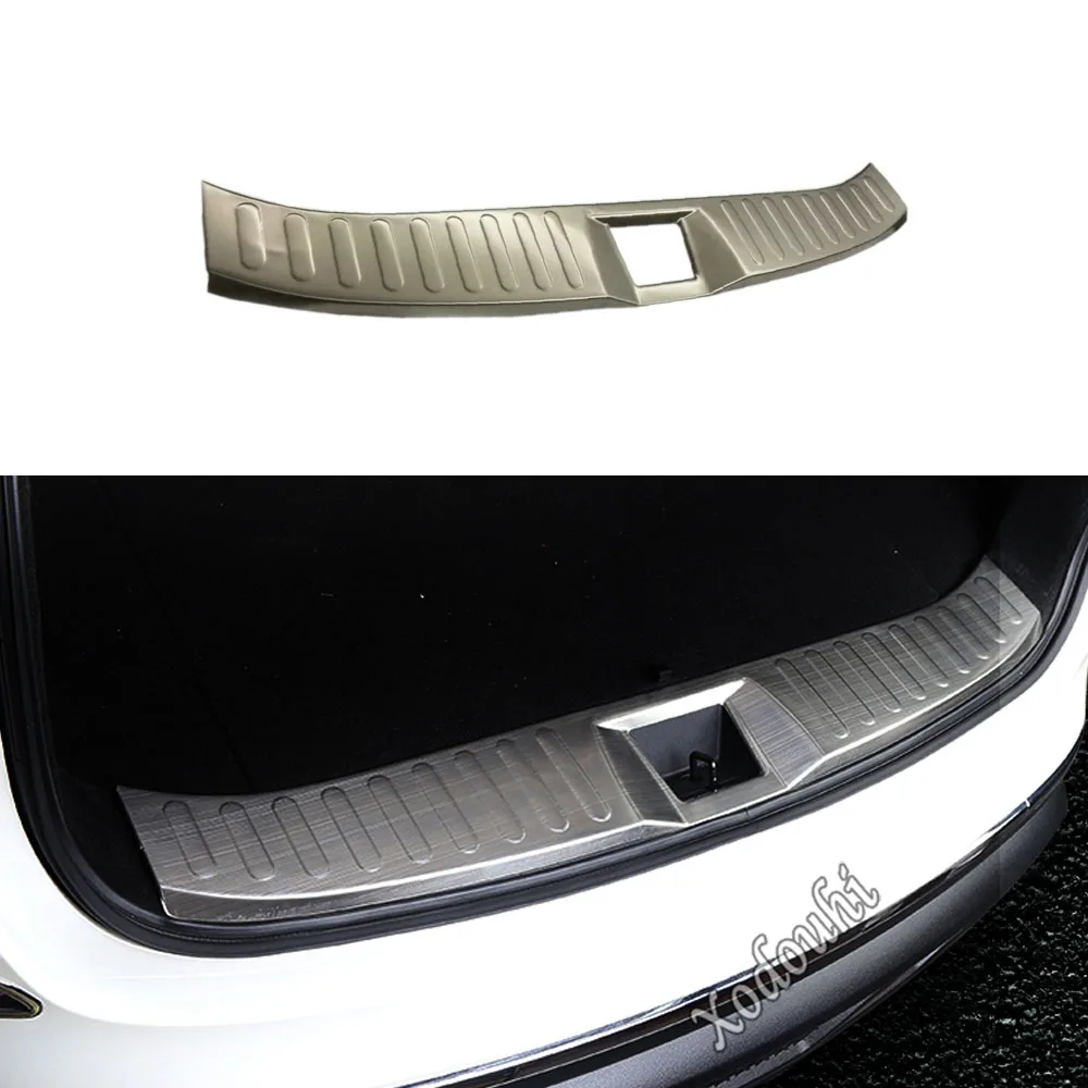 

For Nissan Murano 2015 2016 2017 2018 2019 Car Body Styling Inner Threshold Rear Bumper Trim Plate Lamp Stick Frame Trunk Pedal