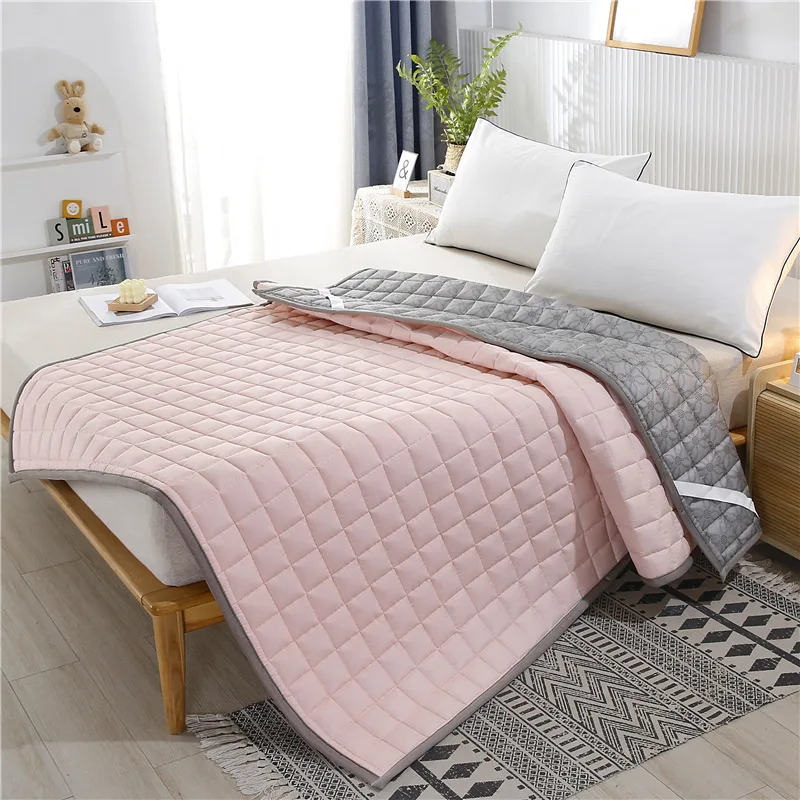 Matelas Fin Antidérapant Lavable Quatre Saisons, Lit de 1.5m, Polymères de Protection, Dortoir, hypothécaire ami, Simple, Double, Queen, King