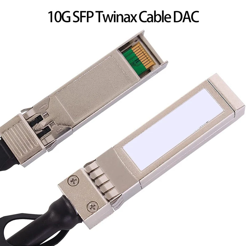 6X10G Sfp + Twinax Kabel, Direct Hechten Koper (Dac) 10Gbase Sfp Passieve Kabel Voor SFP-H10GB-CU1M,Ubiquiti,D-Link(1M)