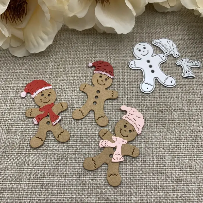 Christmas gingerbread Metal Cutting Dies For DIY Scrapbooking Decorative Embossing Handcraft Die Cutting Template Mold