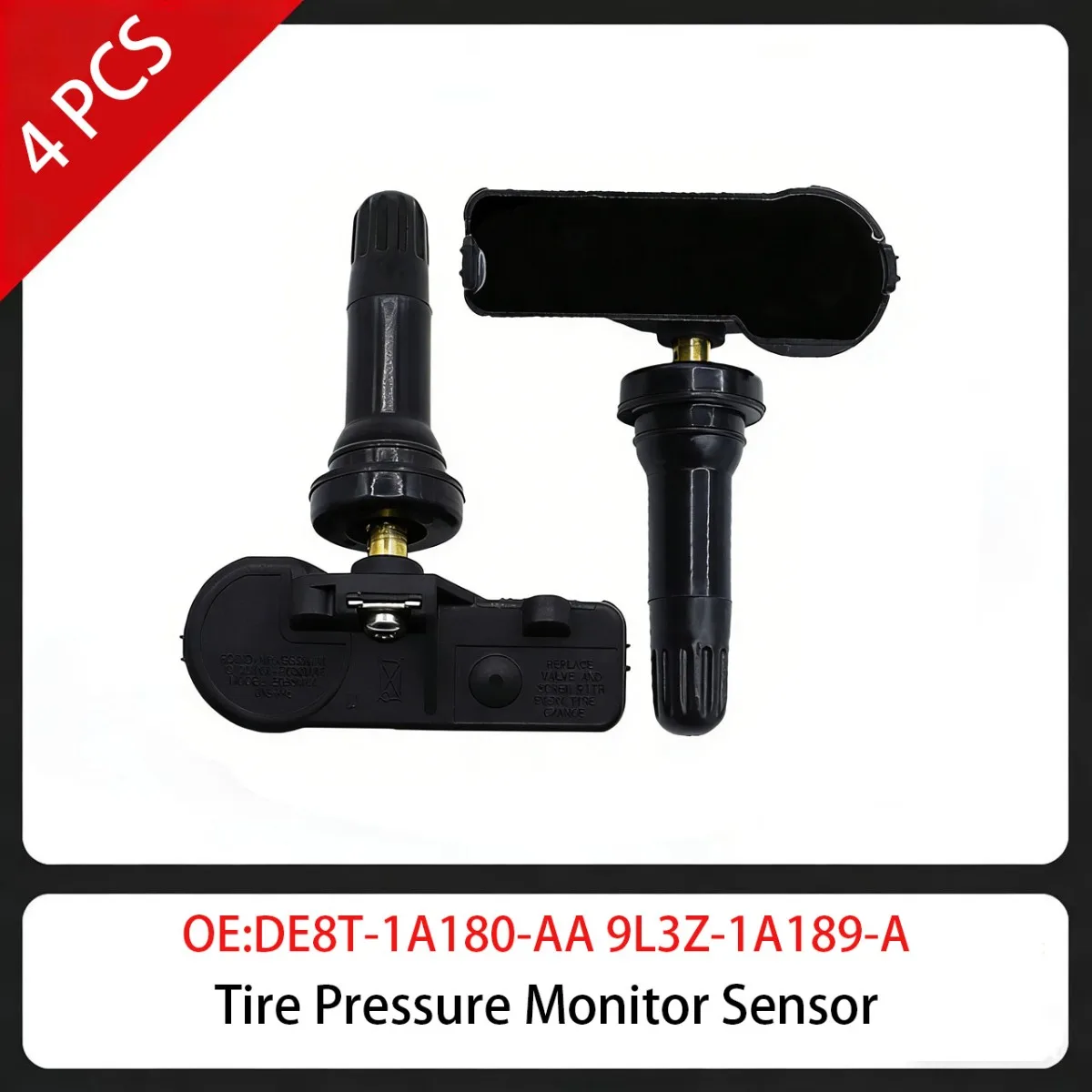 

4 PCS Tire Pressure Monitor Sensor DE8T-1A180-AA 9L3Z-1A189-A 315MHz For Ford Edge Escape Fiesta Fusion Mustang Transit Connect