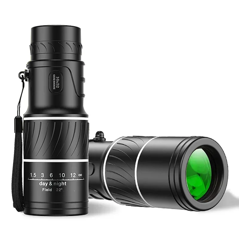 

16X52 HD Powerful 8000m Telescope Optics BAK4 Night Vision Monocular Portable High Power Telescope For Hunting Bird Watching