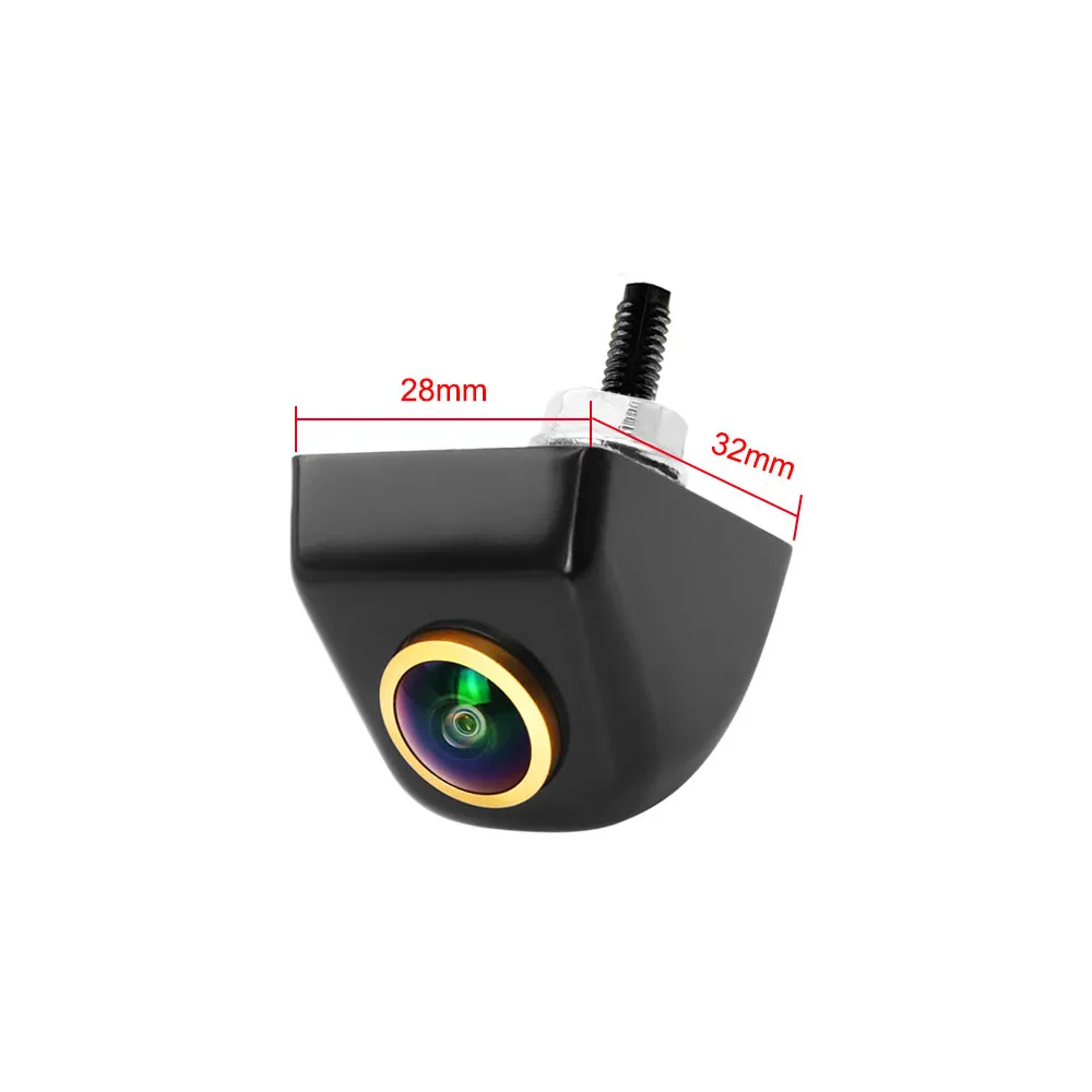 SMARTOUR – caméra de recul AHD 1296x1080P, lentille 180 degrés CCD Fisheye, Vision nocturne Starlight pour véhicule, vue avant/arrière