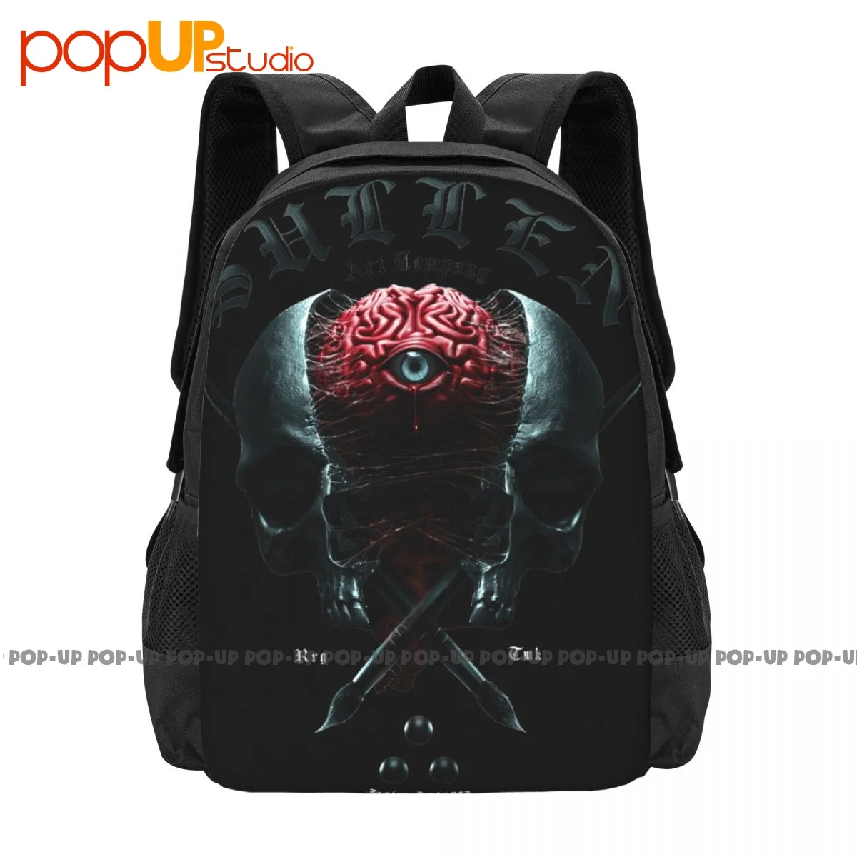 

Sullen Mens Minds Eye Tattooed Backpack Large Capacity Gym Shoe Bag 3d Printing Outdoor Running