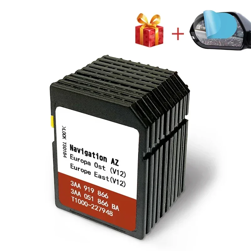 

AZ V12 OST SD Card for RNS 315 for Seat VW Skoda Amundsen + Media 2.1 2.2 Eastern Europe V12 Free Anti Fog Flim