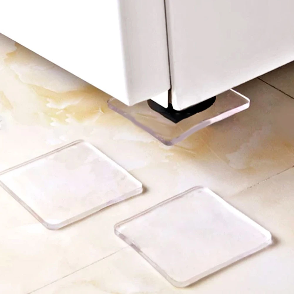 

Non-slip Mat 6pcs Anti Vibration Mat Washing Machine Silicone Pad Bathroom Mats Home Furniture Hardware Accessories