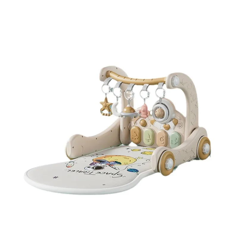 

Infant pedal piano baby fitness rack multi-purpose walker toy educational early education multi-functional fitness rack