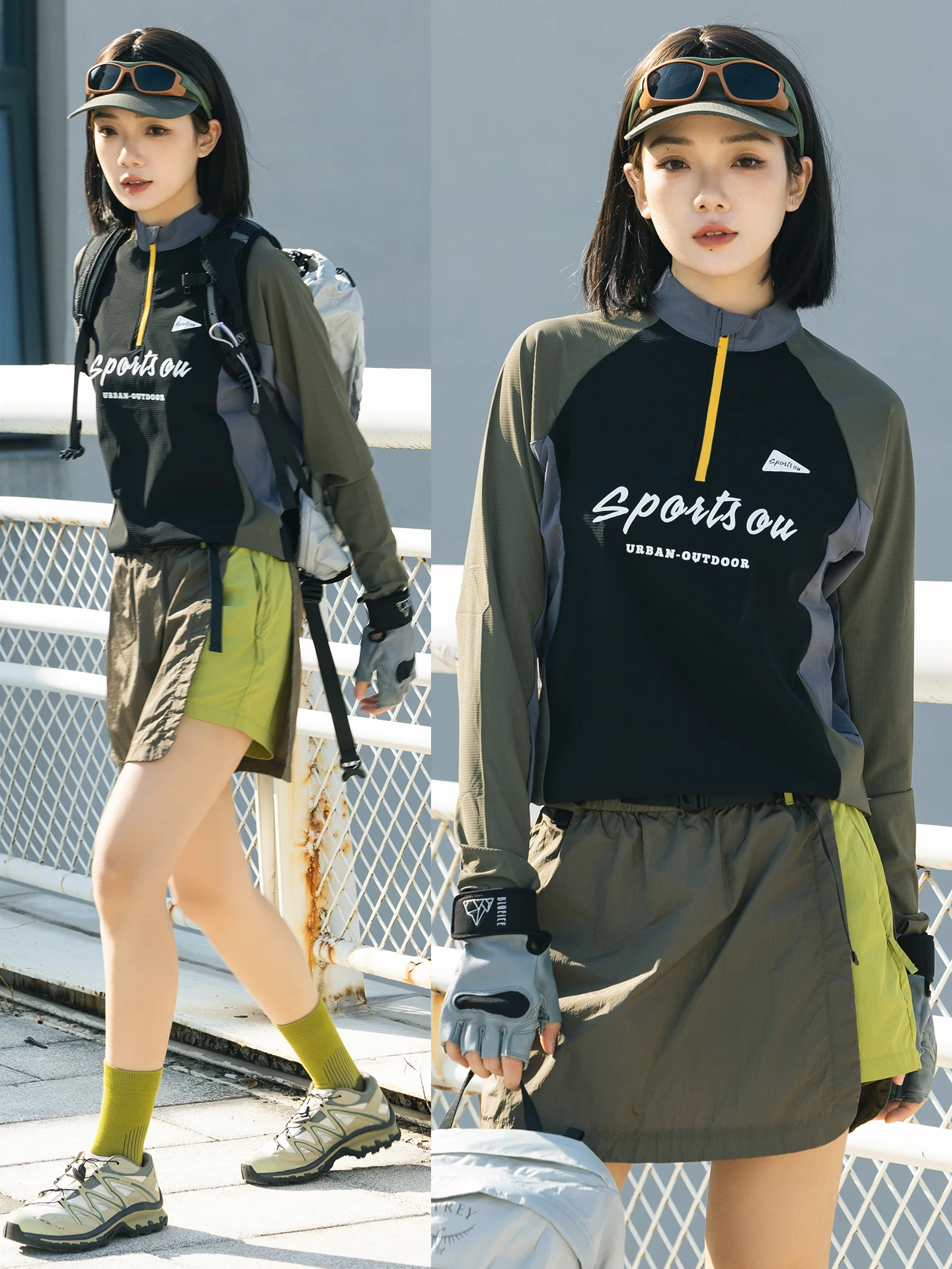 

Быстросохнущая футболка с длинным рукавом для активного отдыха, велоспорта, с молнией, для горного велосипеда, весенняя, модная, свободного кроя, из полиэстера