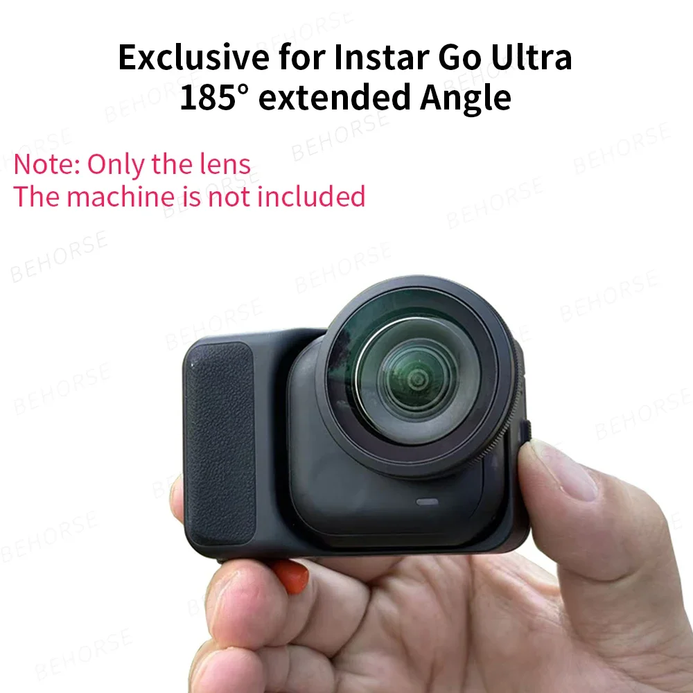 For Insta360 Go Ultra 185 Degrees Extended Wide Angle Lens Filter Camera Shooting Lens Filters For Insta360 Go Ultra Accessories