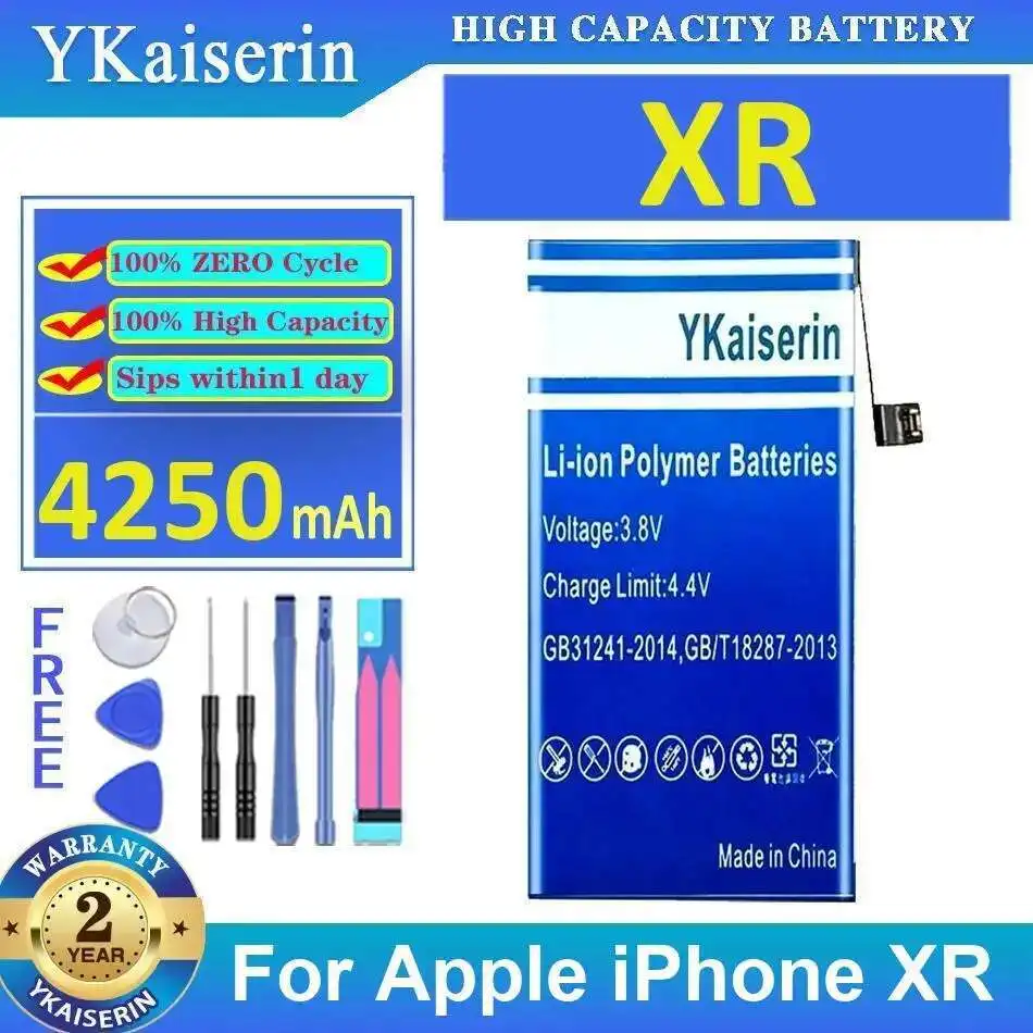 

High-Capacity Mobile Phone Battery 4250Mah For Apple Iphone XR