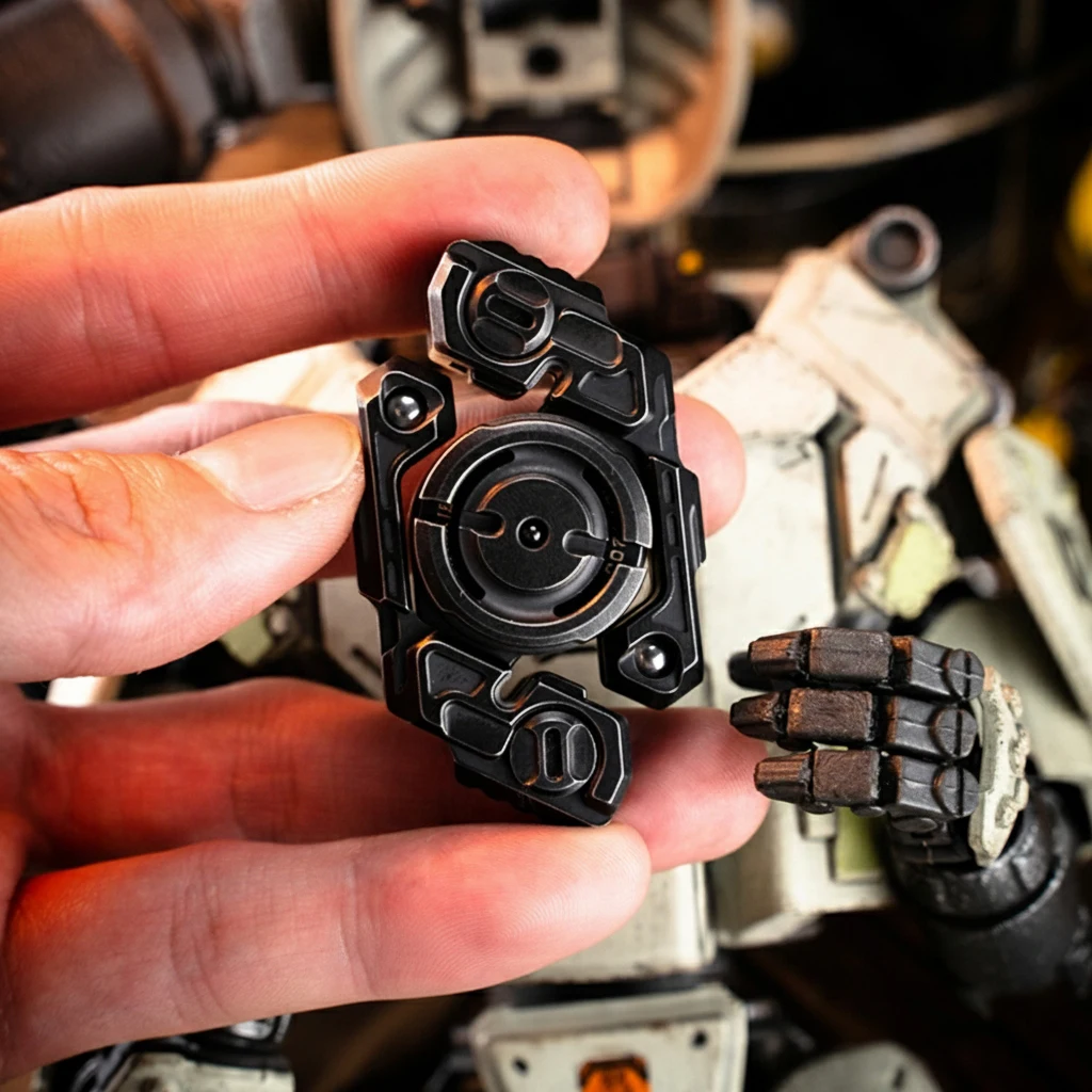 MACKIE EDC BRACCIO ROBOTICO Fidget Spinner Trasformare Agitarsi Giocattoli Per Adulti Accessori Da Scrivania Per Ufficio Giocattoli Sensoriali Per Adulti