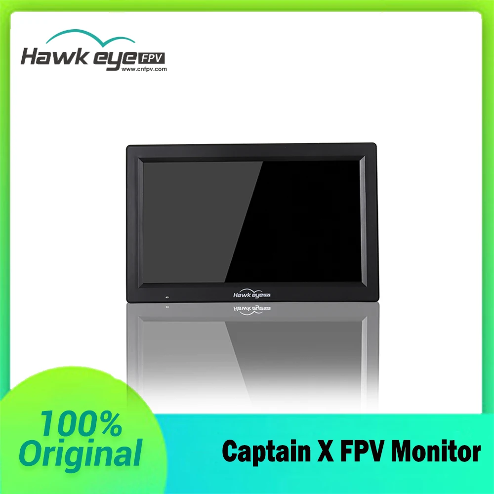 Hawkeye Little Pilot Captain X 10,2-дюймовый 1024x600 светодиодный 104-канальный 4,9G 5,8G 6G FPV-монитор с двойным приемником и HDMI DVR Hawkeye Little Pilot Captain X 10,2-дюймовый 1024x600 светодиодный 104-канальный 4,9G 5,8G 6G FPV-монитор с двойным приемником и HDMI DVR