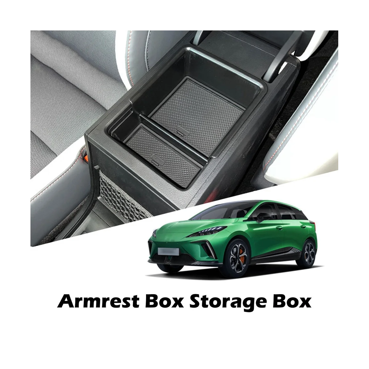 Car Central Armrest Storage Box for MG 4 MG4 EV MuLan 2023 Center Console Organizer Containers Tray Accessories