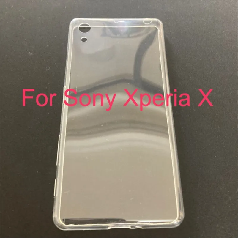 Прозрачный чехол из ТПУ для sony xperia x, защитный противоударный чехол с защитой от царапин, мягкая задняя крышка, защитный чехол