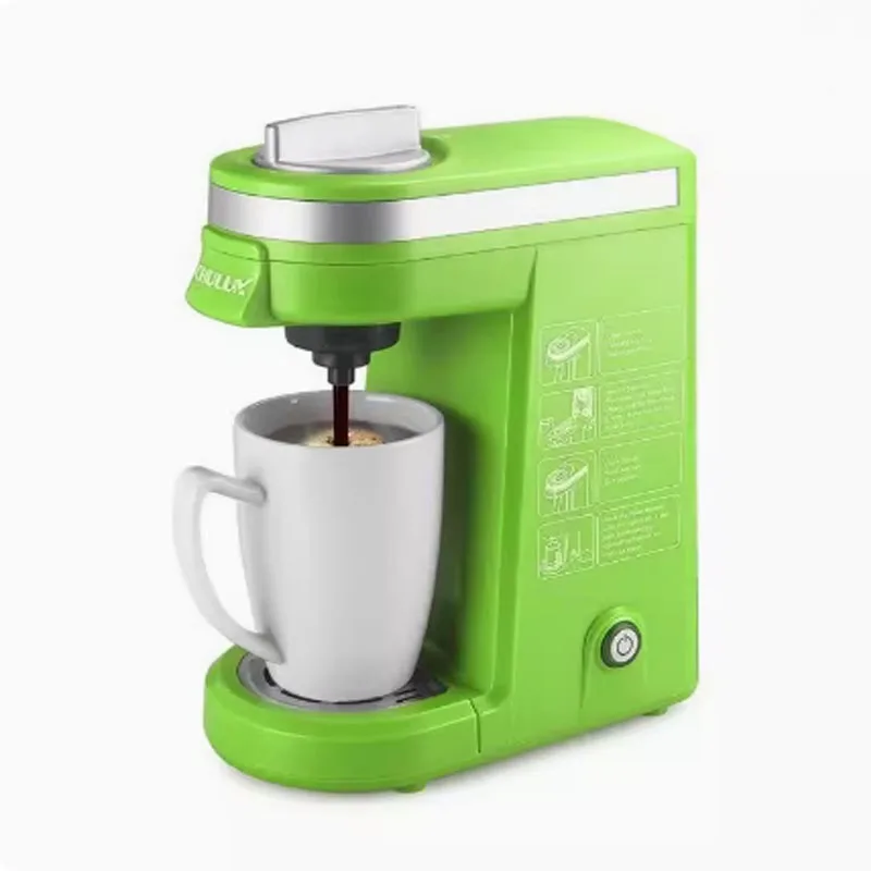 QF-CM801 Americano Kcup Cápsula Máquina de Café Doméstica 800W Máquina de Café de Copo Único para Hotel 220V/50HZ